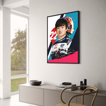 Yuki Tsunoda | F1 Racer Helmet