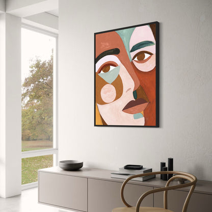 Fragments of Emotion | Abstract Art Poster | Modern Wall Decor | Home & Garden Artwork | Visual Prints | Contemporary Design