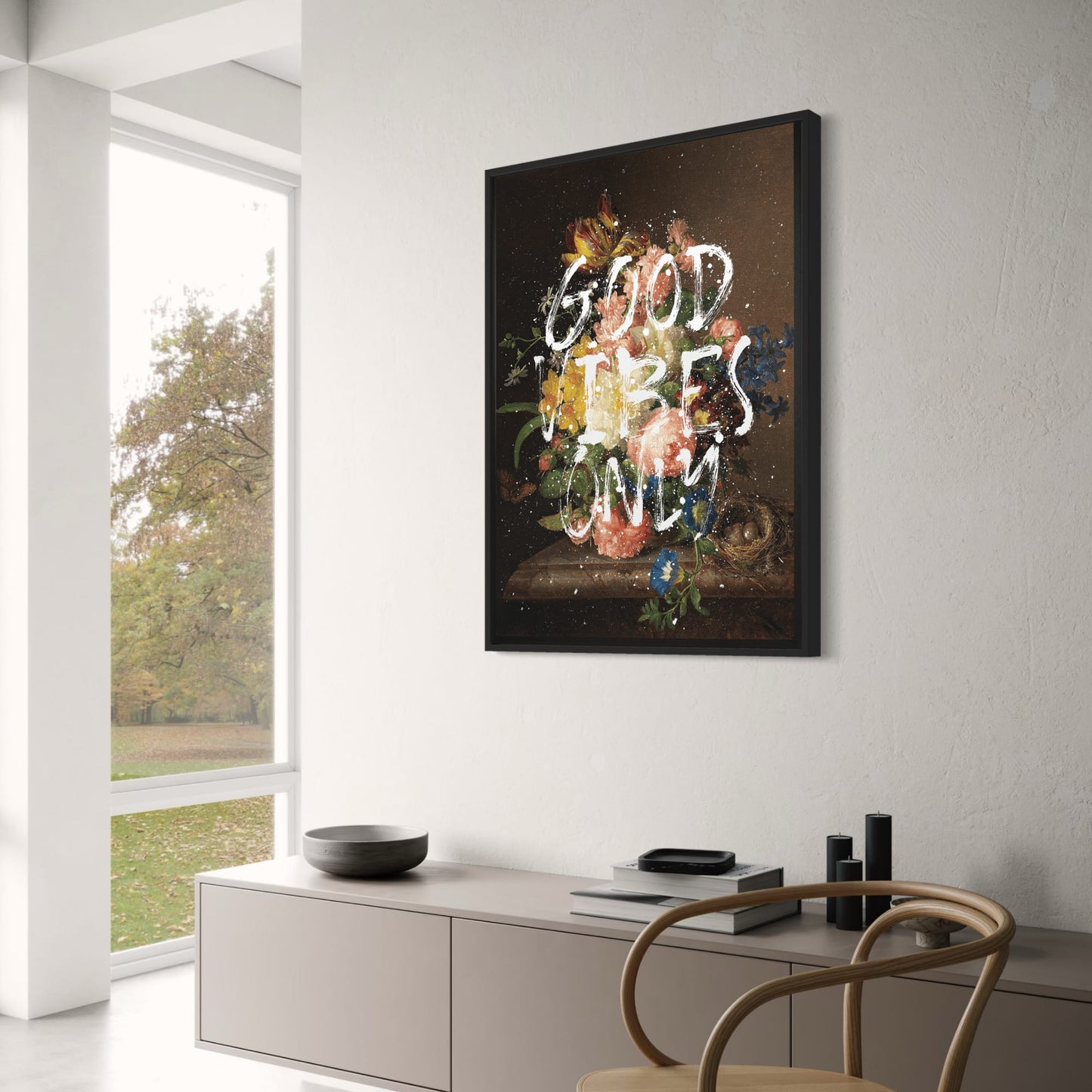 Good Vibes Only | Motivational Quote | Positive Art