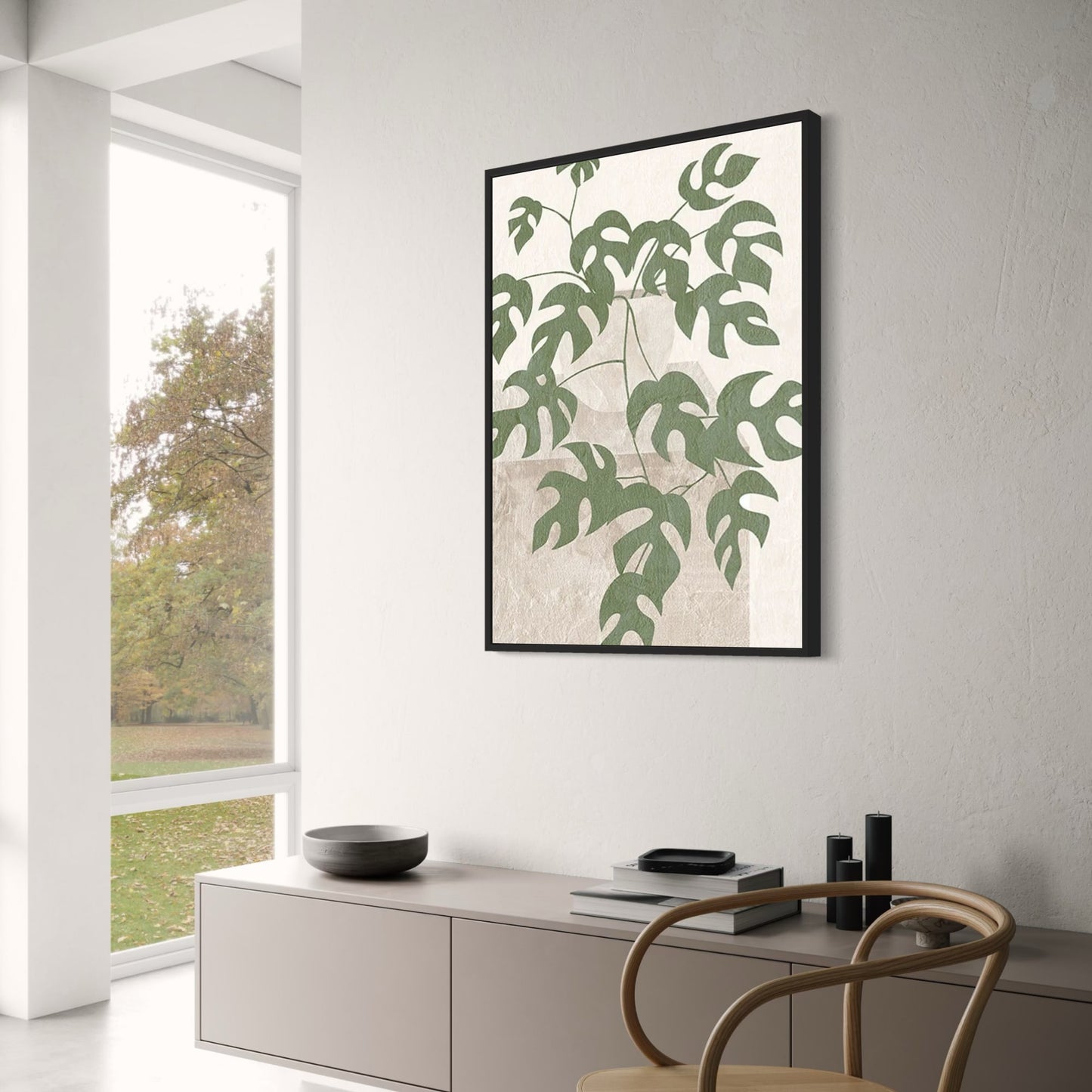 Urban Greenery Design | Earth Elements | Poster | Wall Art for Home & Garden Decor