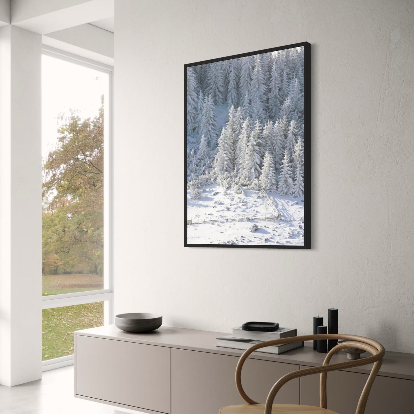 Winter Wonderland | Snowy Forest Scene