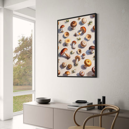 Mushrooms Mix | Vintage Botanical Illustration