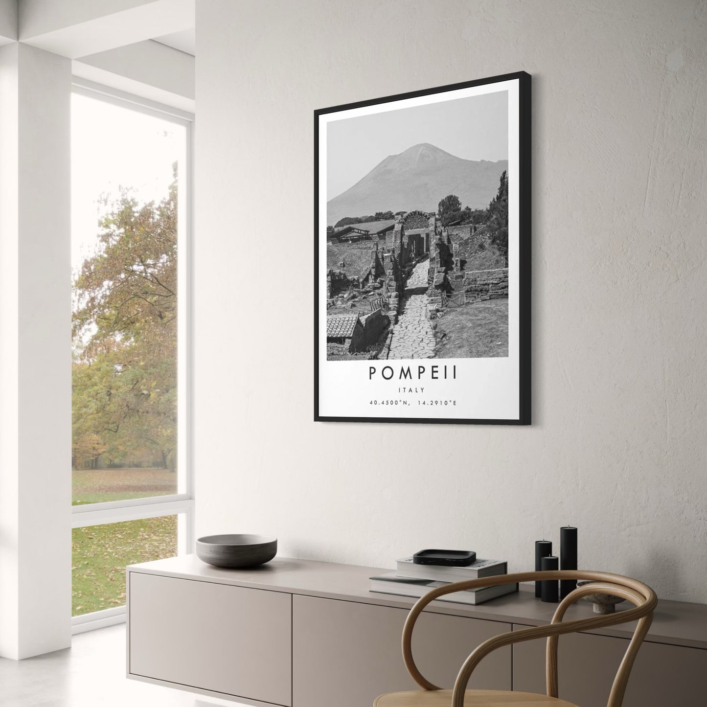 Pompeii Ruins | Vintage Italy Landscape