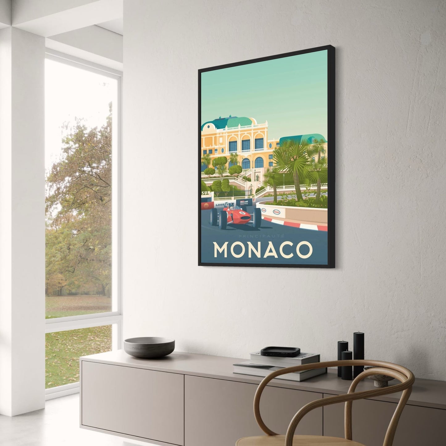 Monaco Coastal Landscape | Scenic Beauty