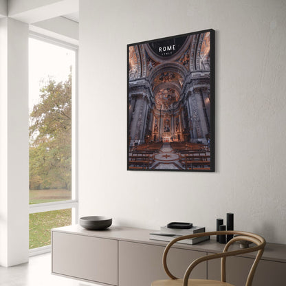 Saint Peter's Basilica | Rome | Italy | Marvel at the Artistic Splendor | Explore Vatican Wonders | Majestic Rome Posters