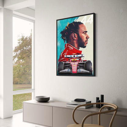 Lewis Hamilton 2025 | Abstract SF25 | Number 44