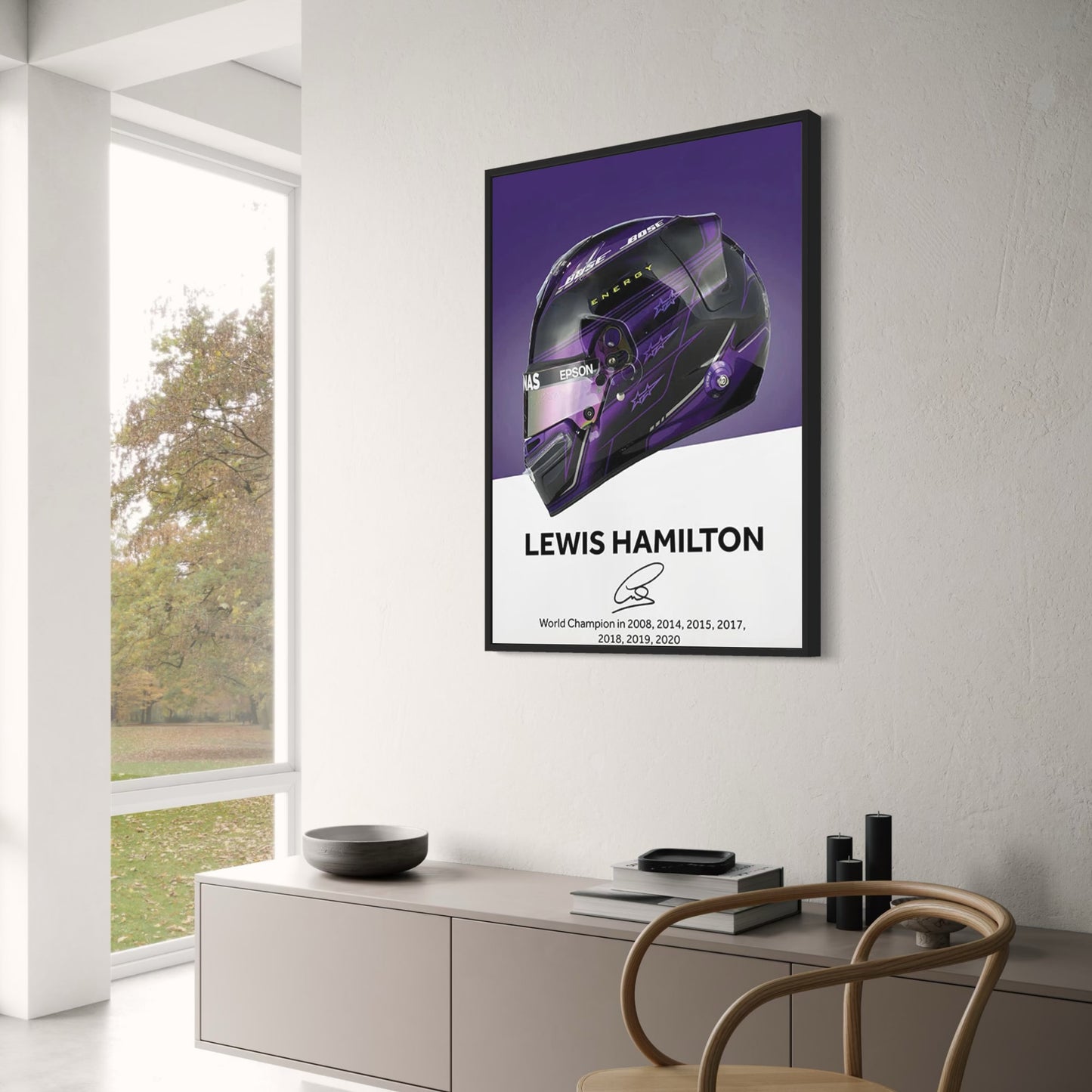 Formula 1 Helmet Canvas