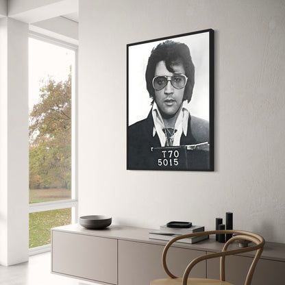 Elvis Presley | Vintage Mugshot Art