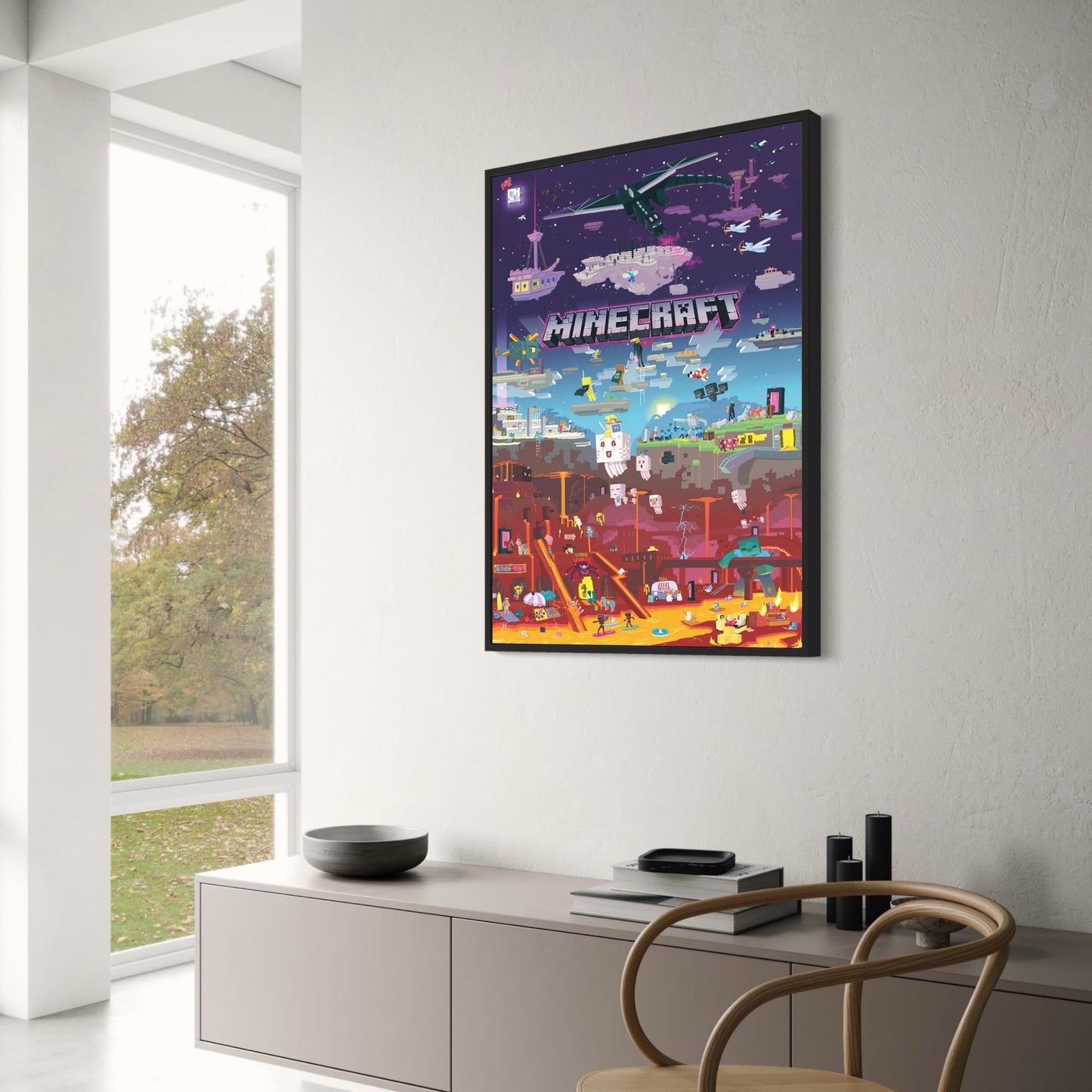 Minecraft World Poster