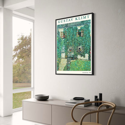 Gustav Klimt | The House of Guardaboschi | Art Nouveau Poster | Fine Art Print | Wall Decor | Home Interior Design | Artistic Decorations | Vintage Art Poster