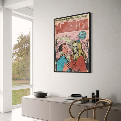 Daryl Hall & John Oates | Maneater Comic Poster