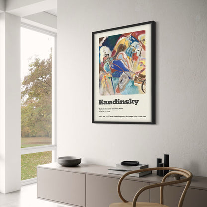 Wassily Kandinsky | Improvisation No.30 Poster | Abstract Art | Wall Decor | High-Quality Print | Home & Garden Decor