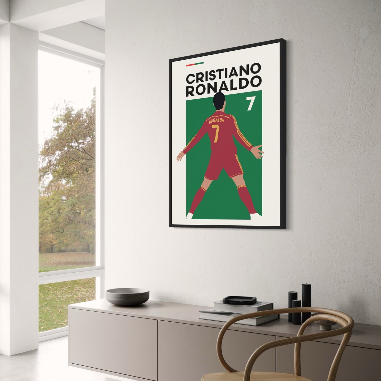 Christiano Ronaldo | Football Icon Decor