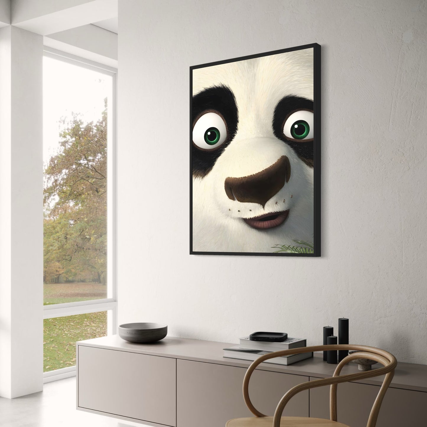 PO THE PANDA | KUNGFU PANDA | Movie Poster