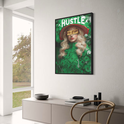 Hustle | Modern Office | Black & White Typography