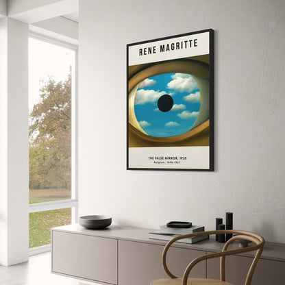 The False Mirror | Rene Magritte | Surrealist Eye