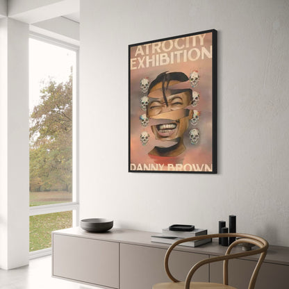 Music Comic Poster - Danny Brown - Atrocity Exhibition