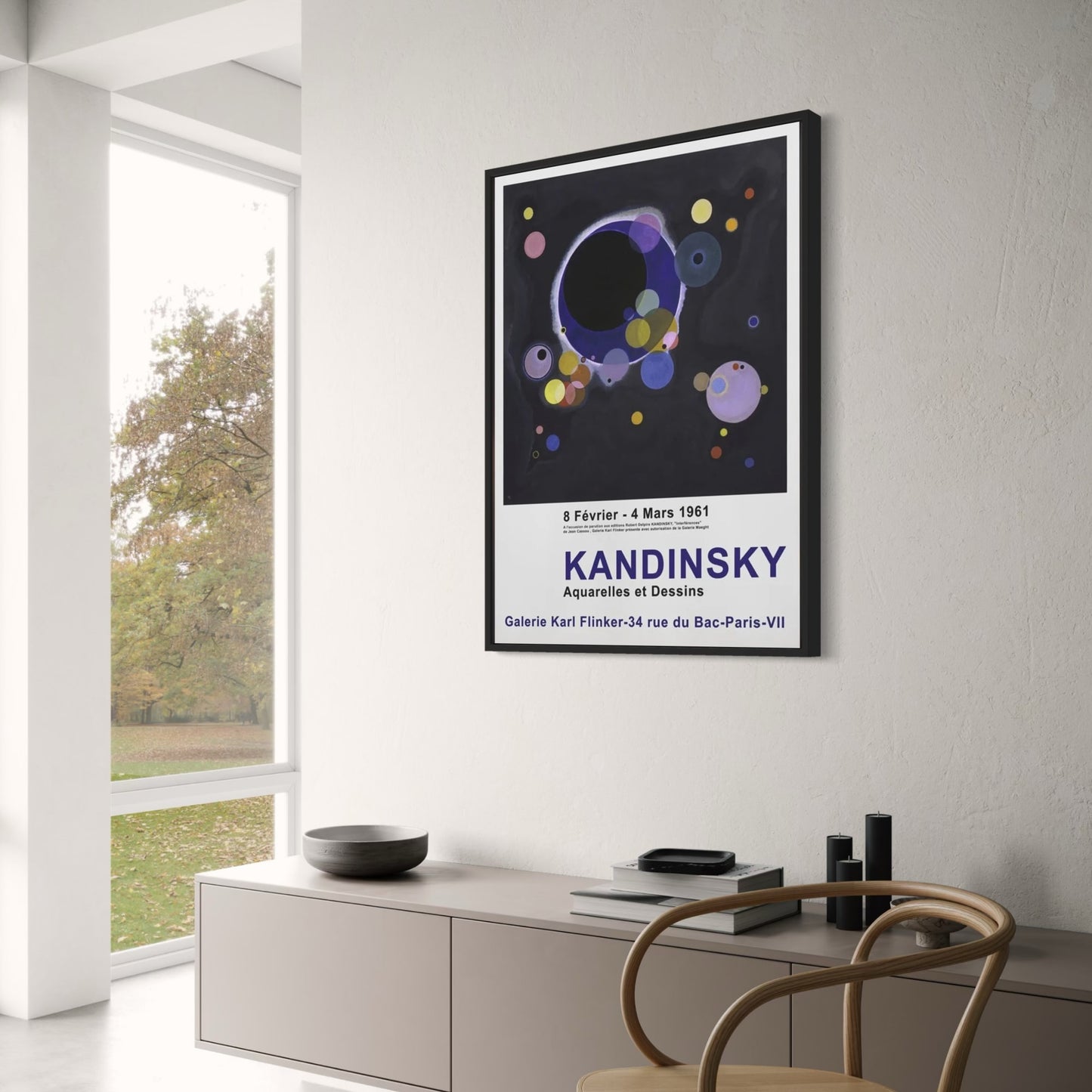 Aquarelles et Dessins | Wassily Kandinsky | 1961 | Collectible Art Exhibition Poster
