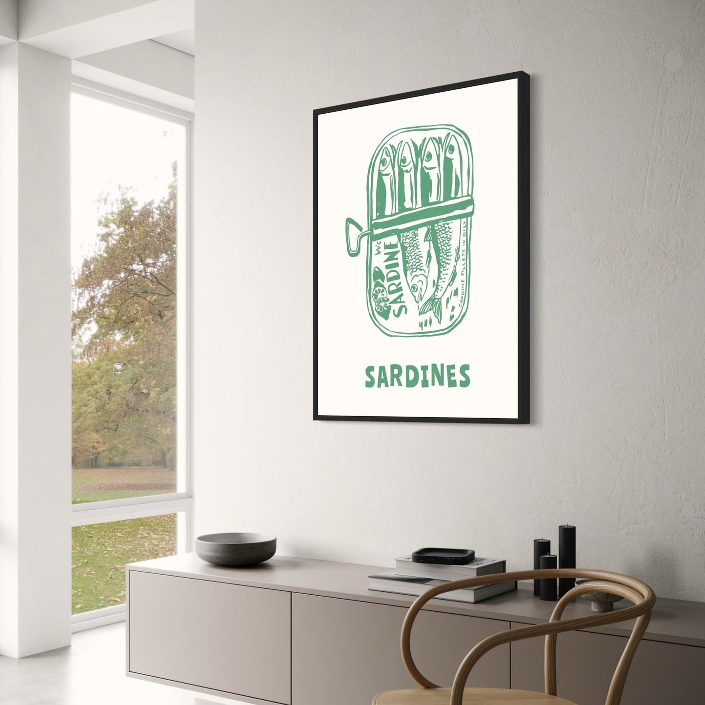 Lemon and Sardines | Fresh Artwork