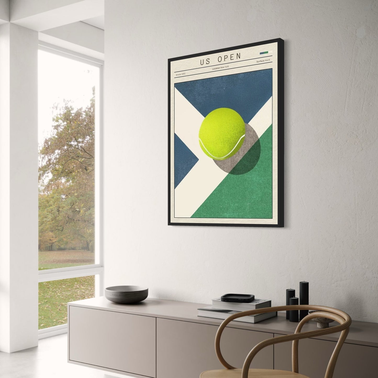 US Open | Abstract Pop Art Tennis