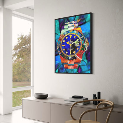 Graffiti Rolex Timepiece | Urban Art