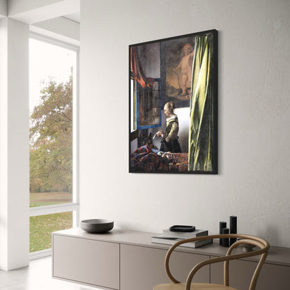 Girl Reading a Letter | Johannes Vermeer | Classic Art