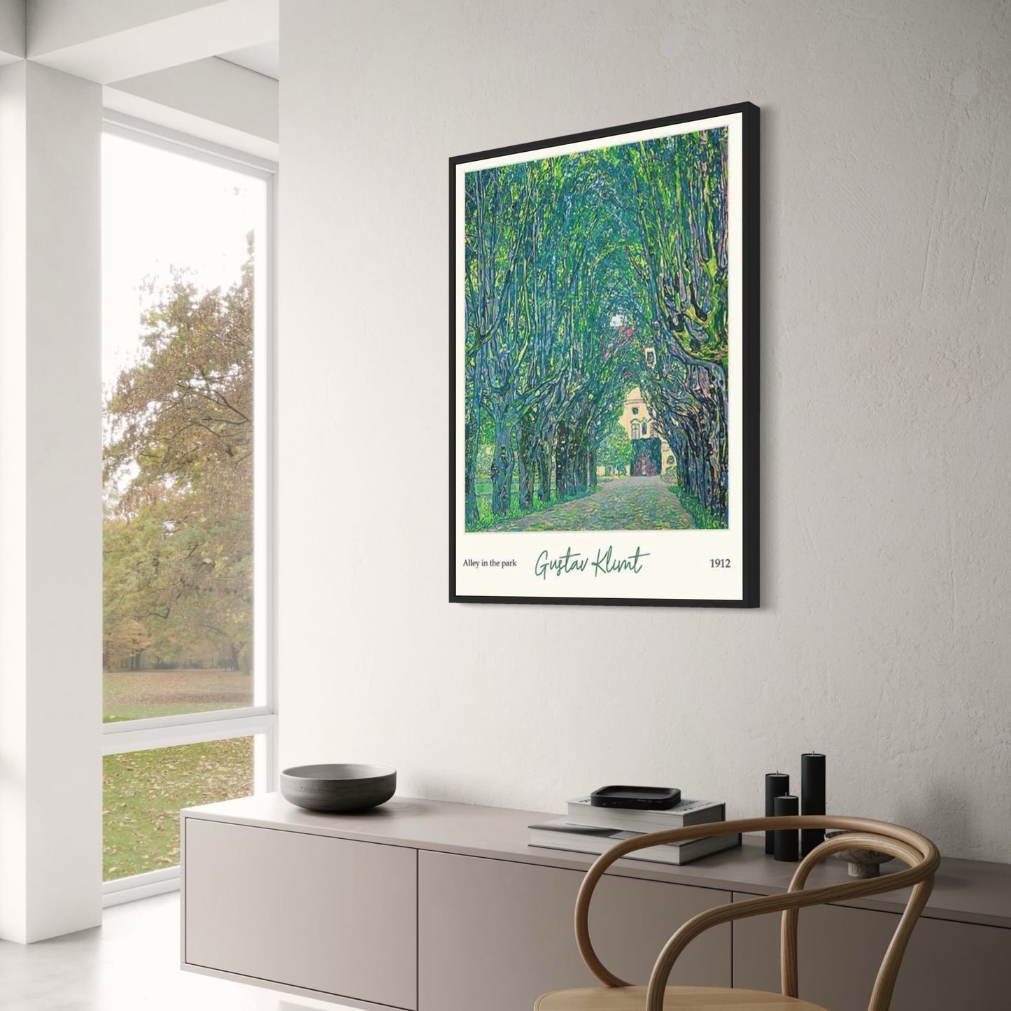 Klimt | Avenue to Schloss Kammer | Fine Art Landscape
