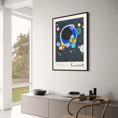 Kandinsky Several Circles | 1926 Abstract | Vintage Circle Design