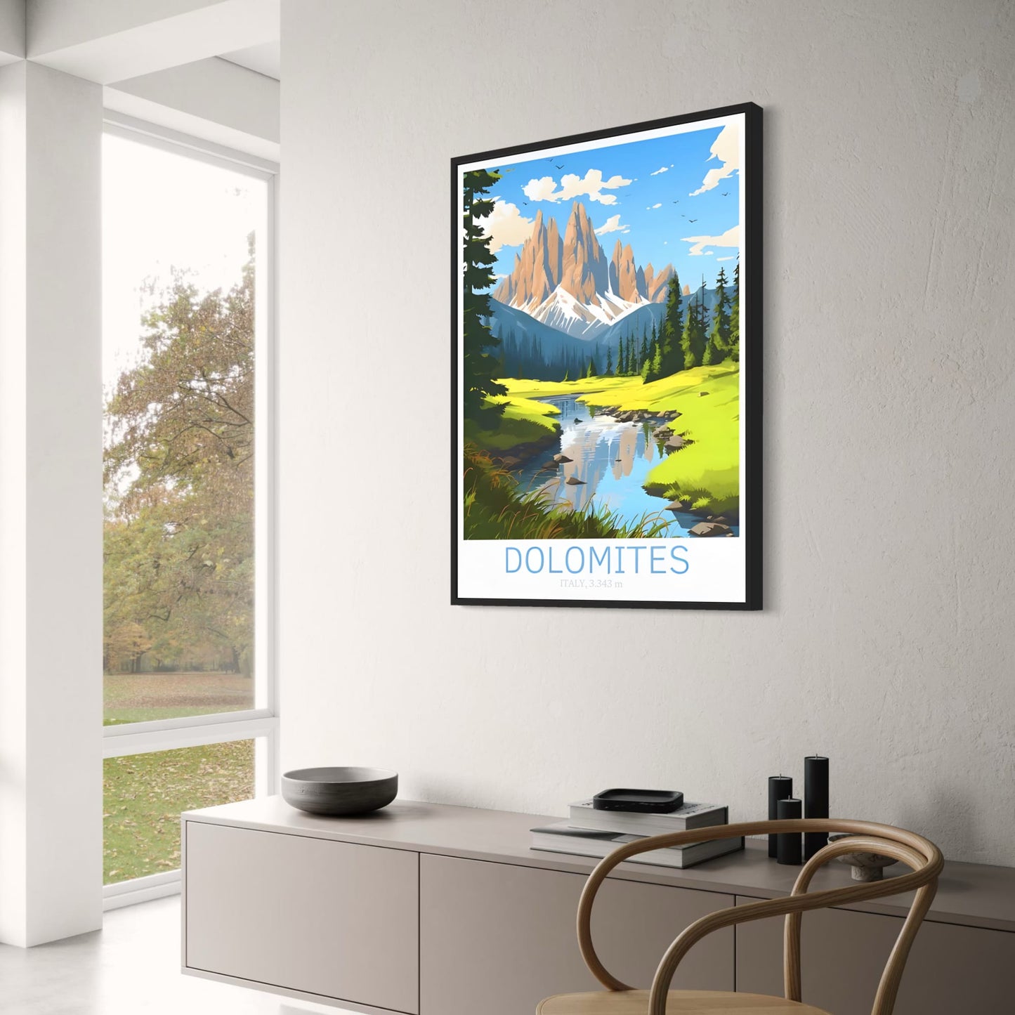 The Dolomites | Scenic Landscape Art