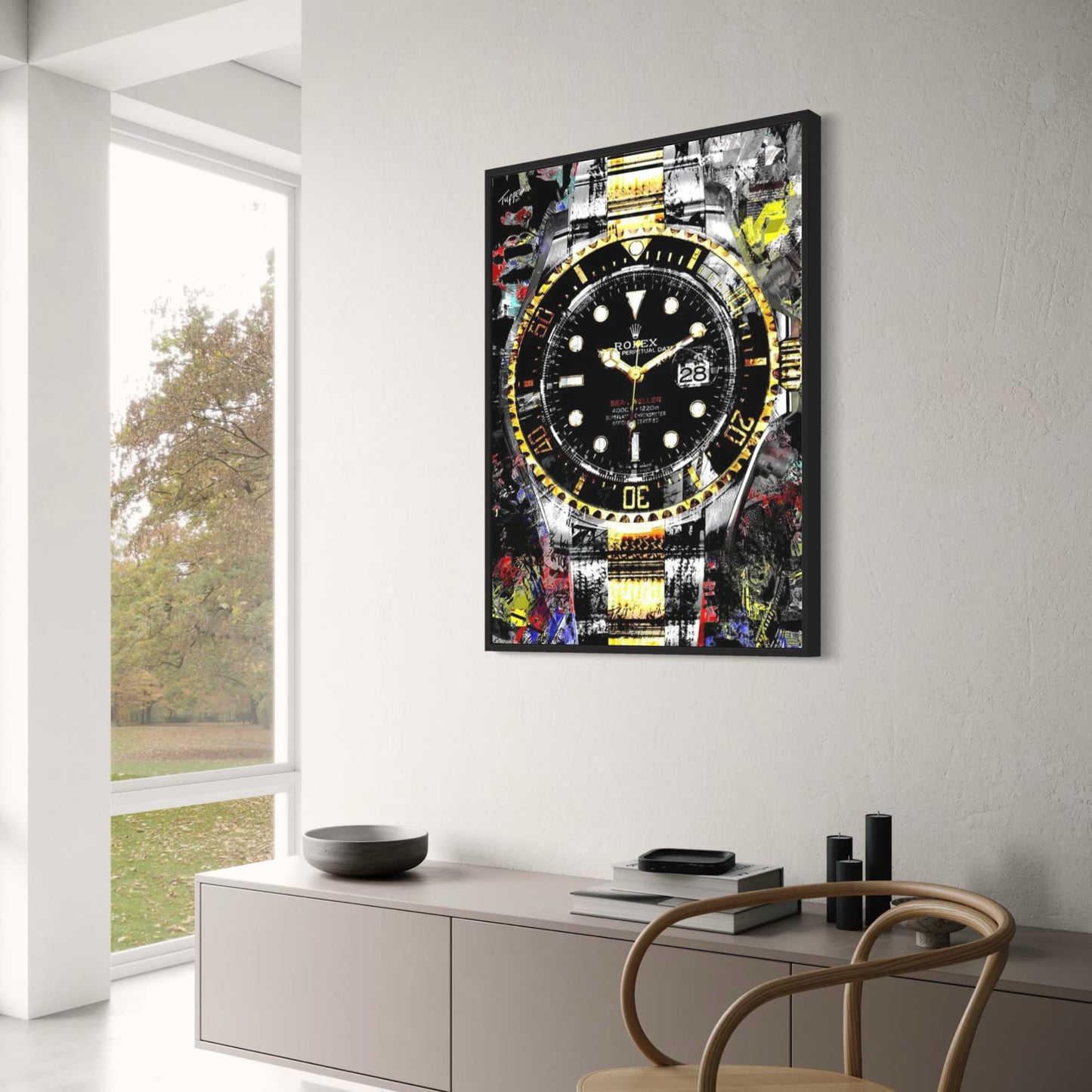 Rolex Sea Dweller | Graffiti Style | Contemporary Artwork