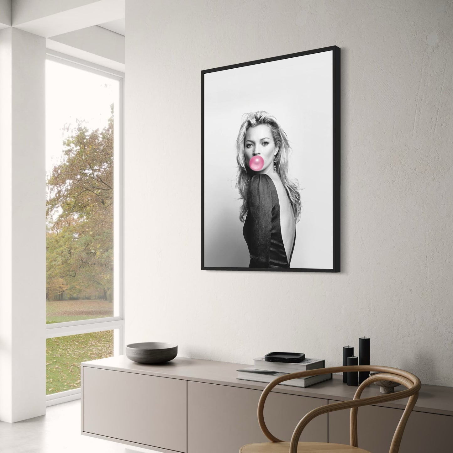 Kate Moss | Bubblegum Fashion Portrait