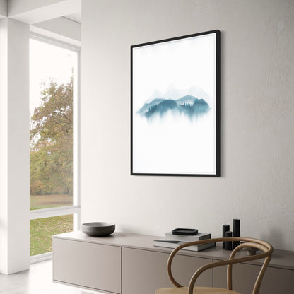 Blue Mountains Landscape | Calm Nature Scene