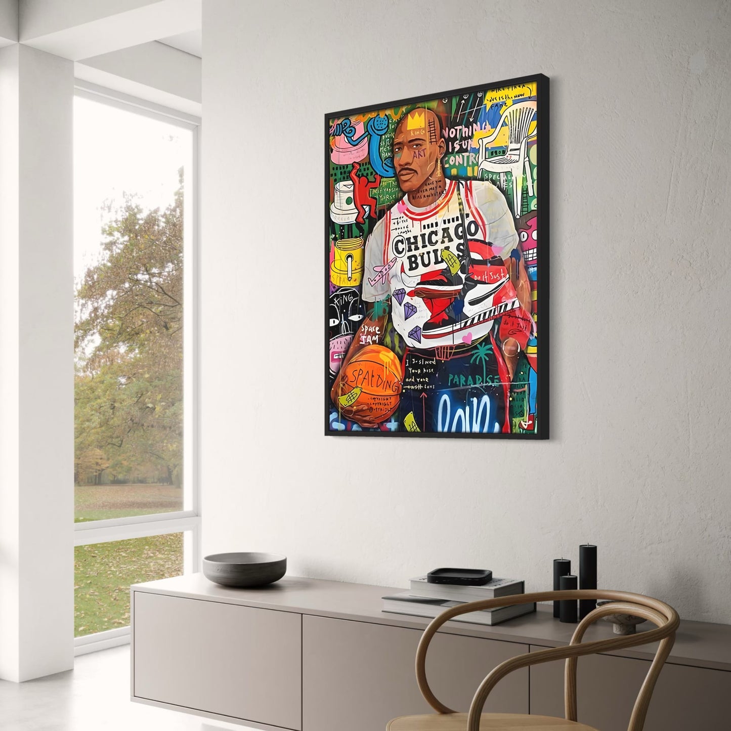 Chicago Bulls | Michael Jordan Graffiti Art