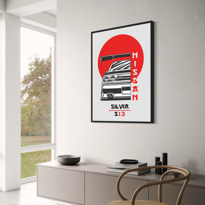 Nissan Silvia S13 | Japanese Car Art