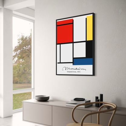 Piet Mondrian | Composition No. II | Modern Geometric Abstract