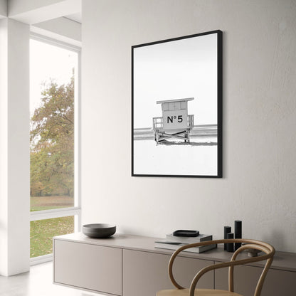 Chanel Beach Cabin | Coastal Chic Fashion Art