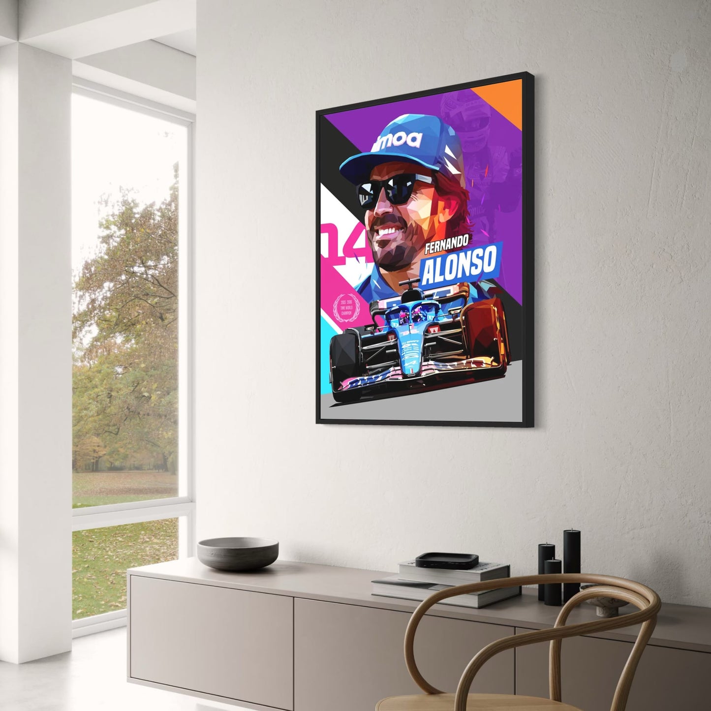 Fernando Alonso | F1 Helmet Art