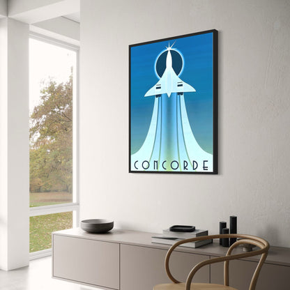 Concorde Jet | Vintage Aviation | Retro Futuristic
