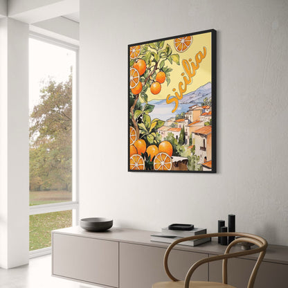 La Dolce Vita | Sicilian Oranges | Italian Vintage Style