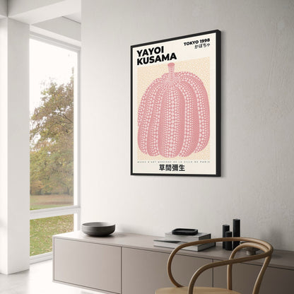 Kusama's Pink Pumpkin | Contemporary 1998 Tokyo Art