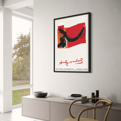 andy warhol utstllningsaffisch sovjetkonsttryck / utskrivbar sovjetisk konstaffischposter