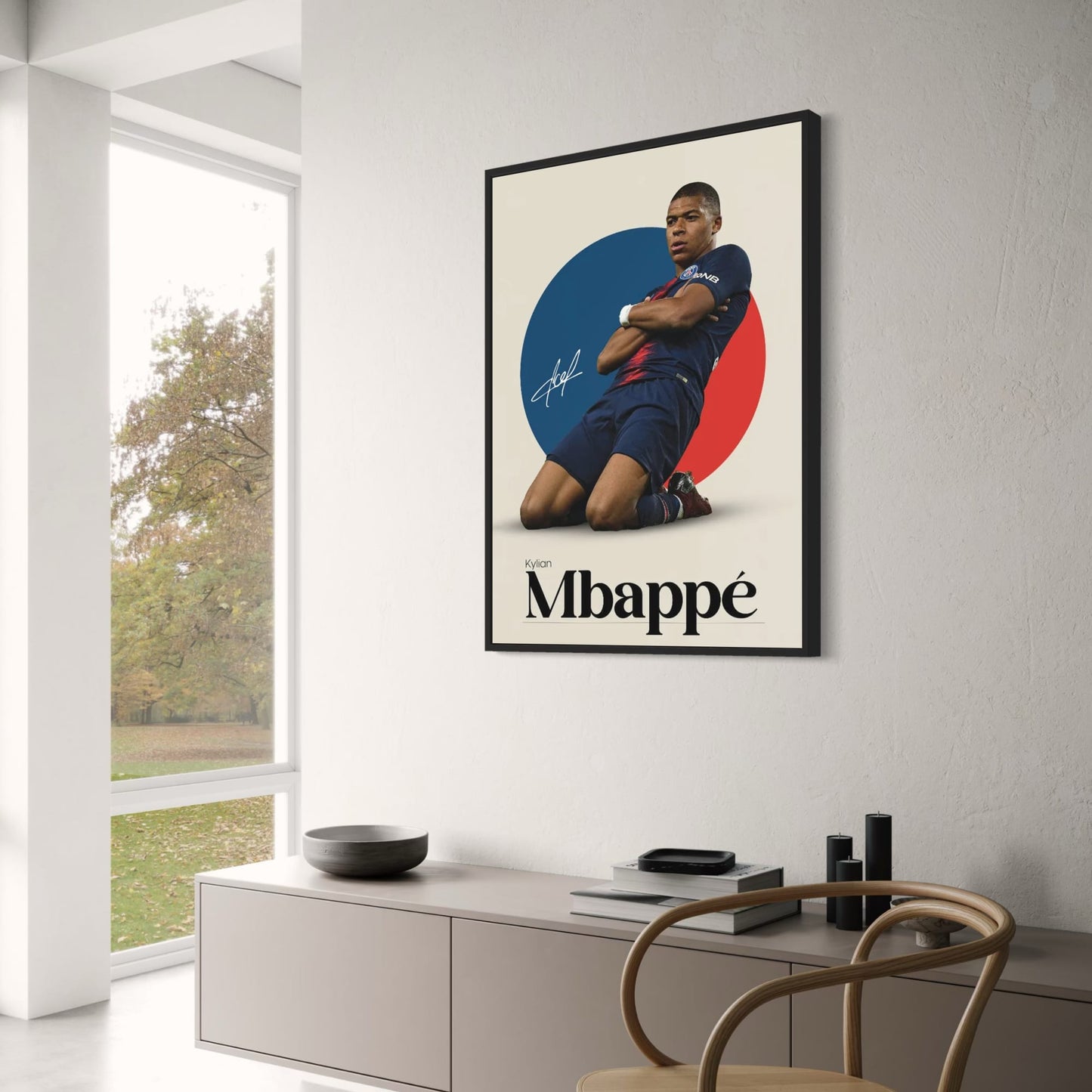 Kylian Mbappe #6 | Celebration |Sport Poster | The Speed, Skill, and Spirit of a Football Legend