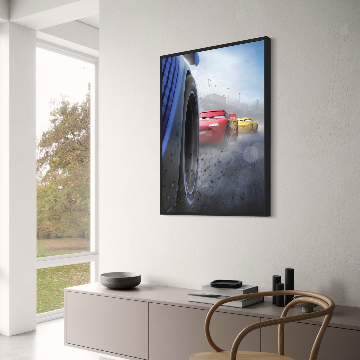 Cars Movie Poster | Cars on Track