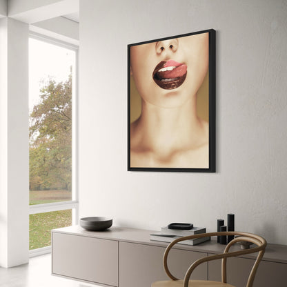 Chocolate Art Print | Decorative Wall Poster | Home Decor | Food-Themed Poster | Kitchen or Dining Room Decoration