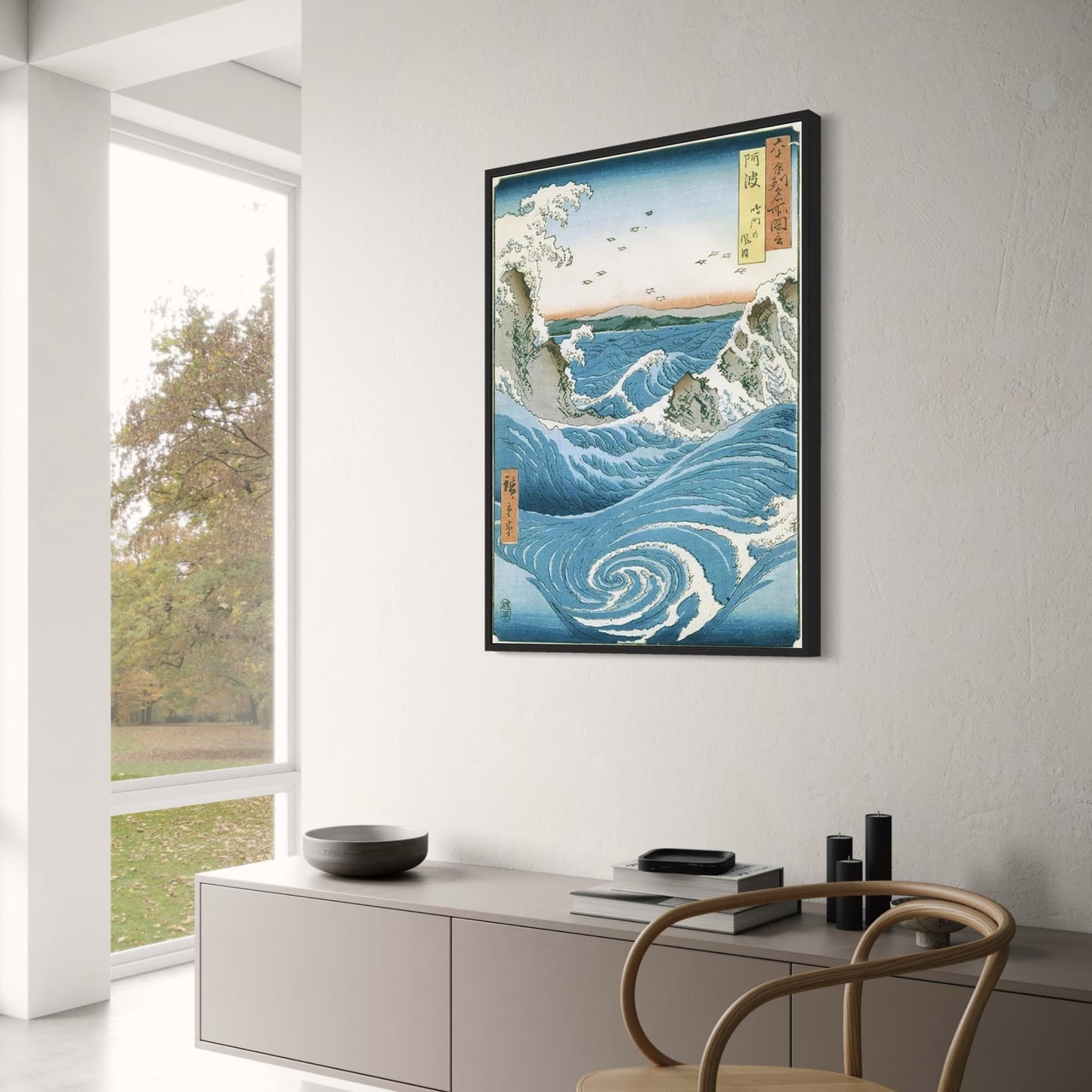 The Whirlpools of Naruto | Japanese Ukiyo-e Art