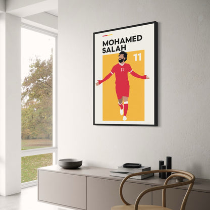 Mohamed Salah 11 | Football Superstar Artwork