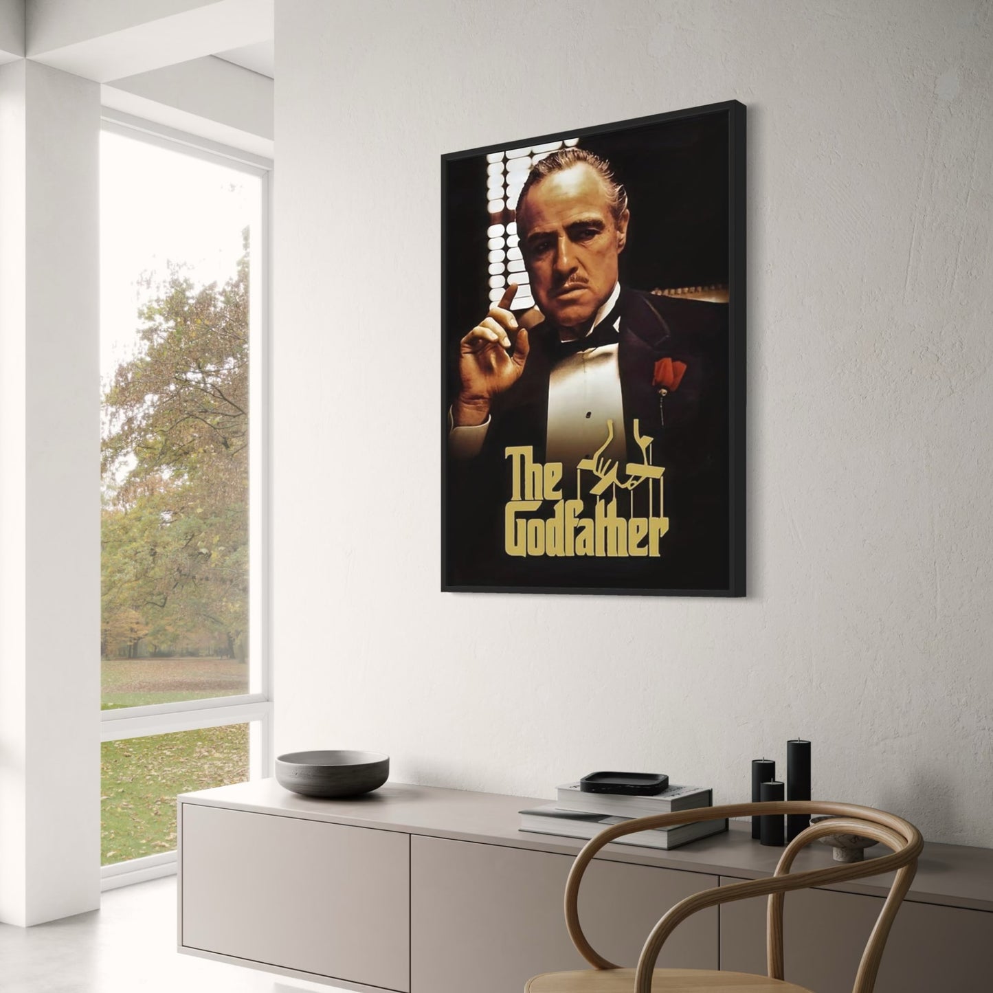 "The Godfather" Movie Poster | Don Corleone