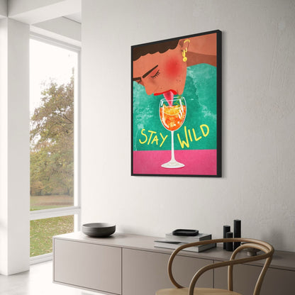 Stay Wild Cocktail | Modern Kitchen Art
