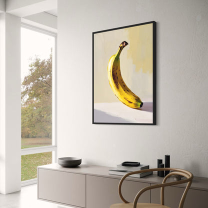 Banana Poster | Fruits Gallery | Home Decor Wall Art | Botanical Print