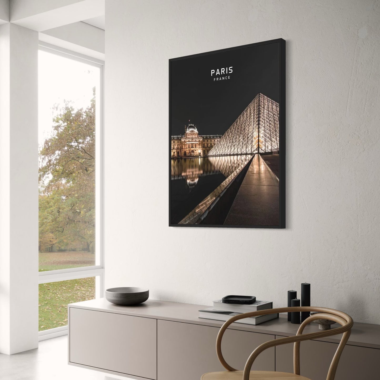 Paris Cityscape | Eiffel Tower | Scenic Urban Poster | Wall Art | Home Decor | Travel Photography